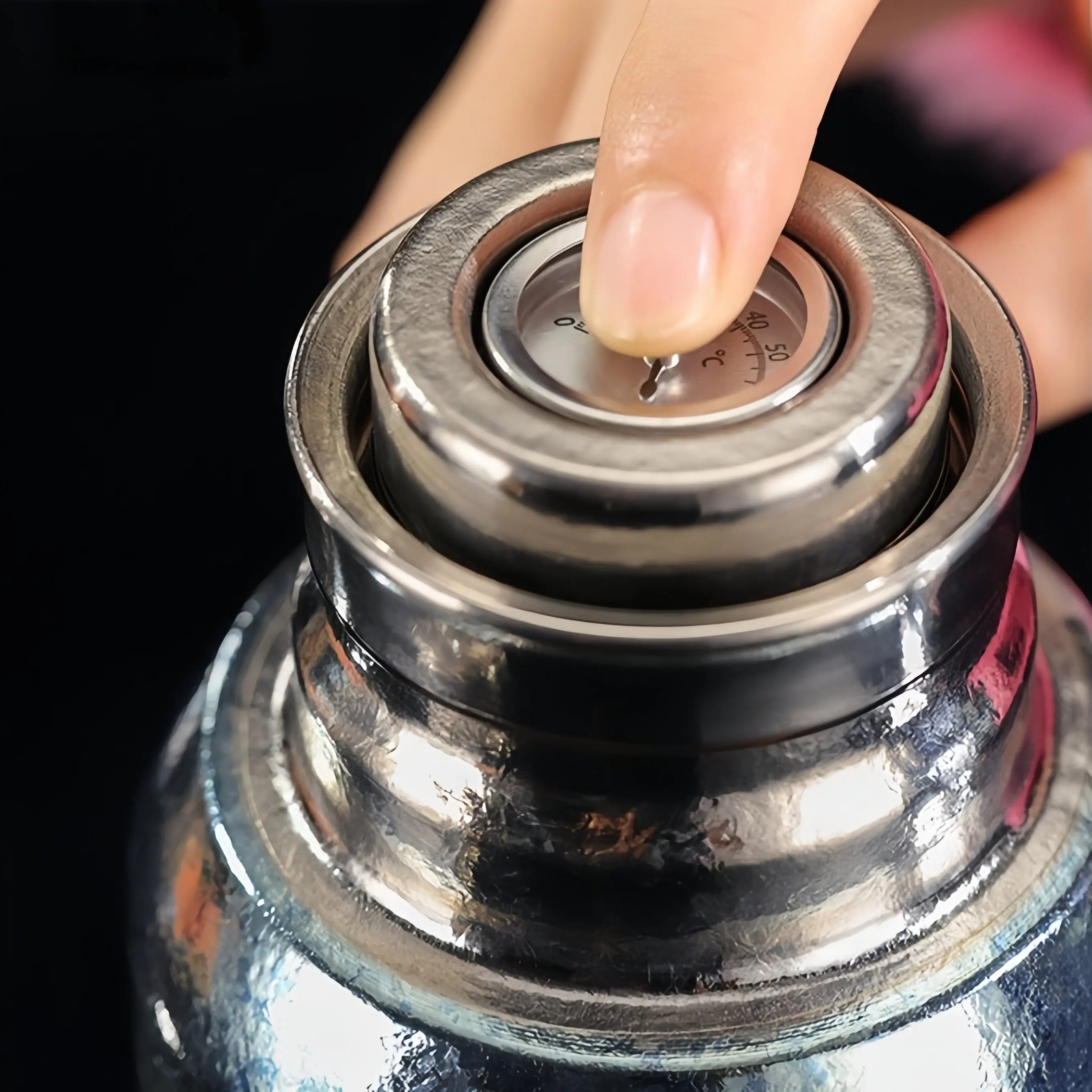 Hai Tian Xia Guang 550cc - Pure Titanium Thermos Bottle zycschina