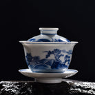Hai Wu Tian Chou - Jing De Zhen Porcelain Gaiwan zycschina