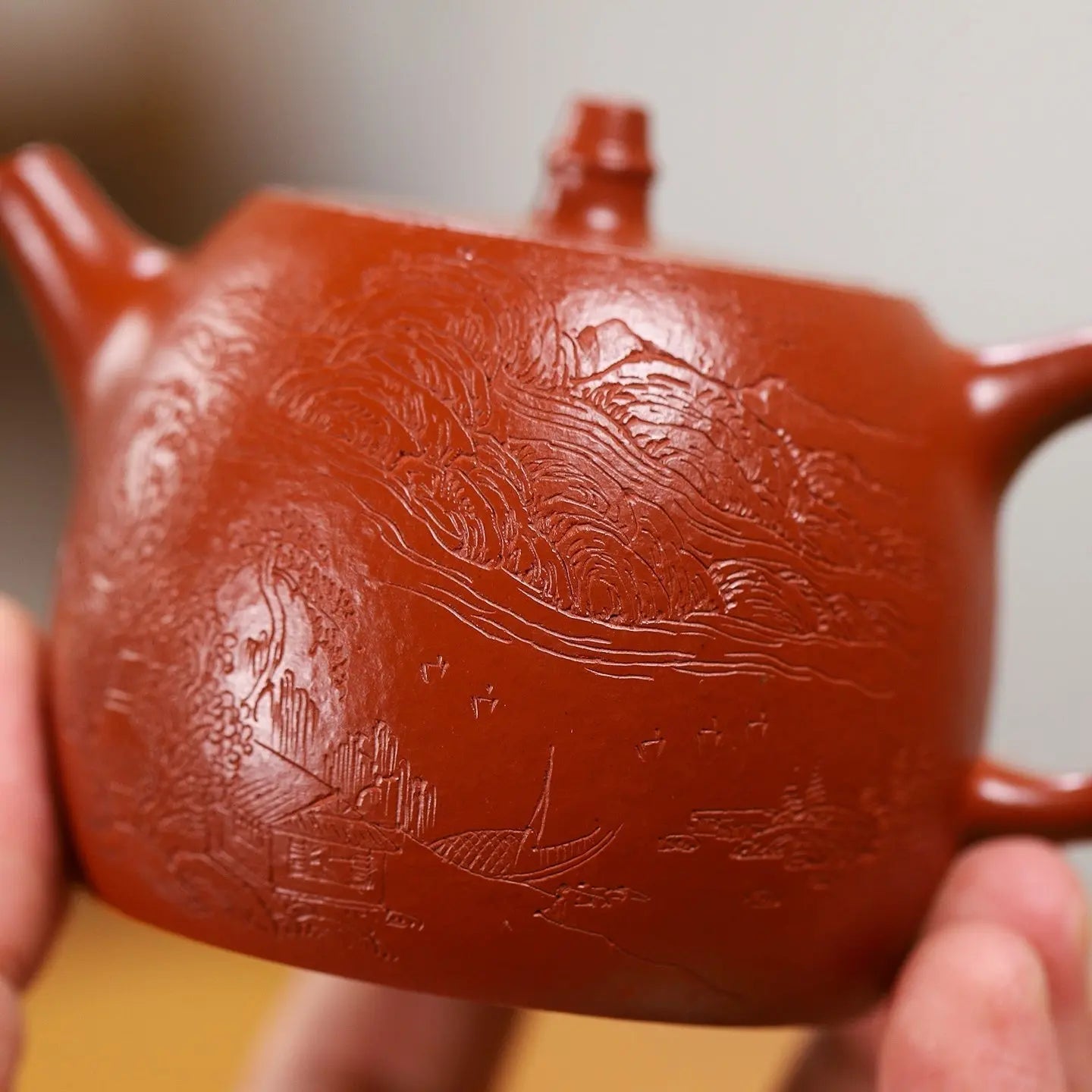 Han Duo 170cc - Yixing Handmade Teapot 江苏宜兴