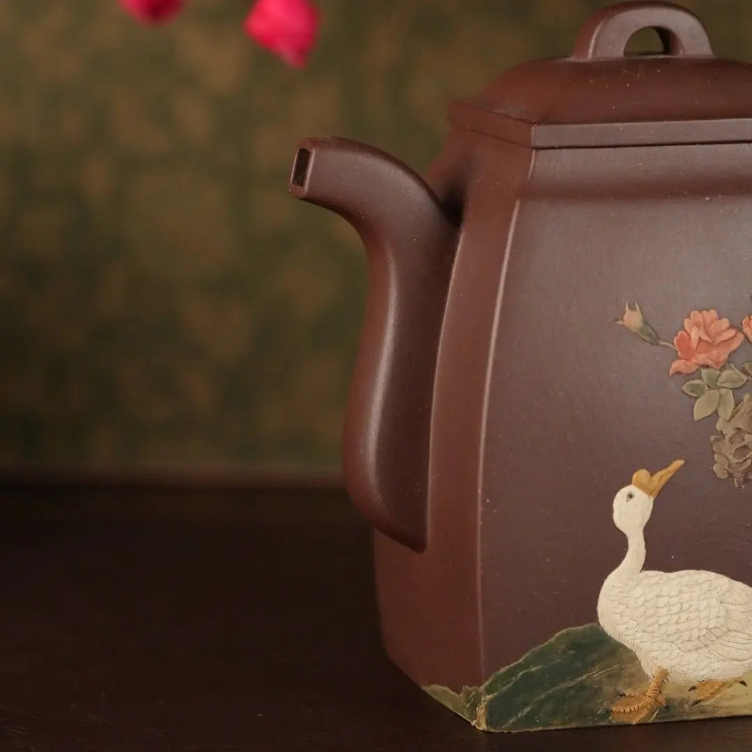 Han Fang 330cc - Yixing Handmade Teapot 江苏宜兴