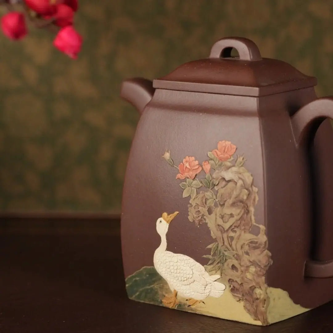 Han Fang 330cc - Yixing Handmade Teapot 江苏宜兴