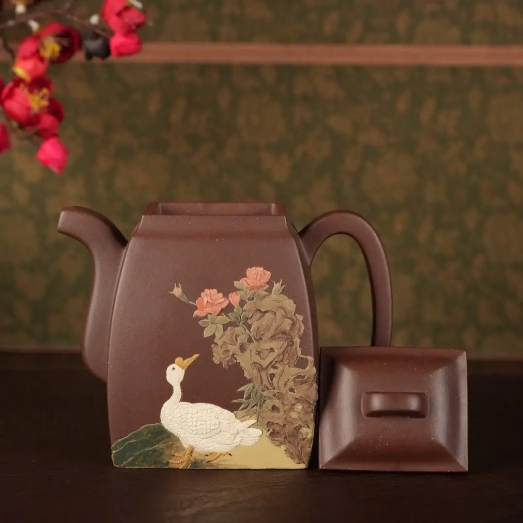 Han Fang 330cc - Yixing Handmade Teapot 江苏宜兴