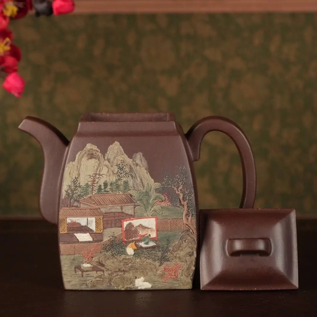 Han Fang 330cc - Yixing Handmade Teapot 江苏宜兴