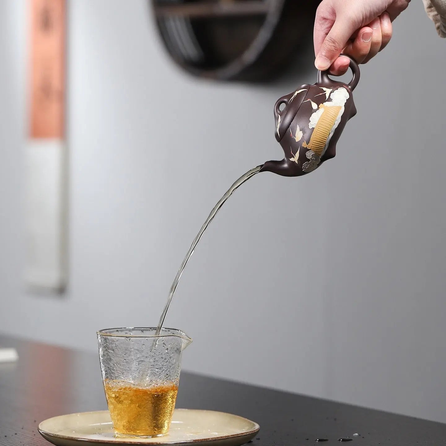 Han Tang Shi Piao 160cc - Yixing Handmade Teapot 江苏宜兴