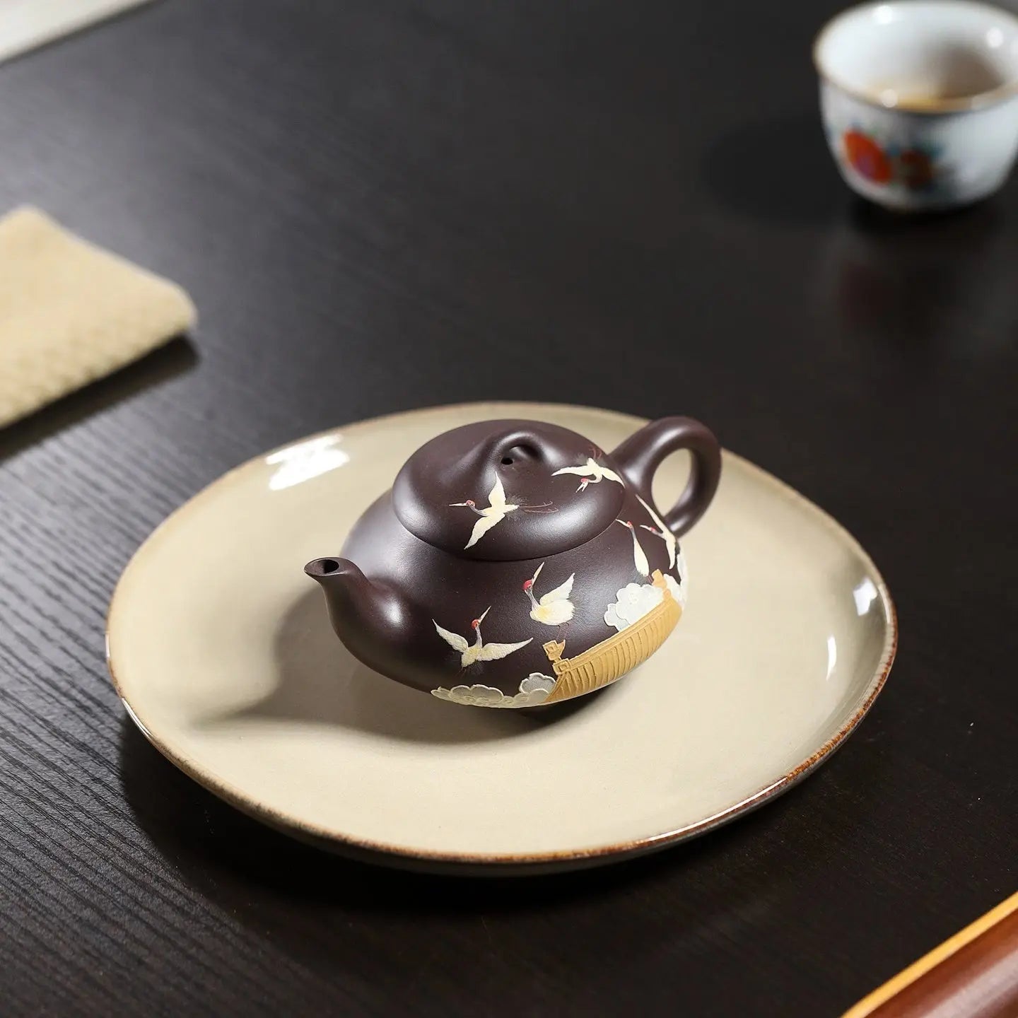 Han Tang Shi Piao 160cc - Yixing Handmade Teapot 江苏宜兴