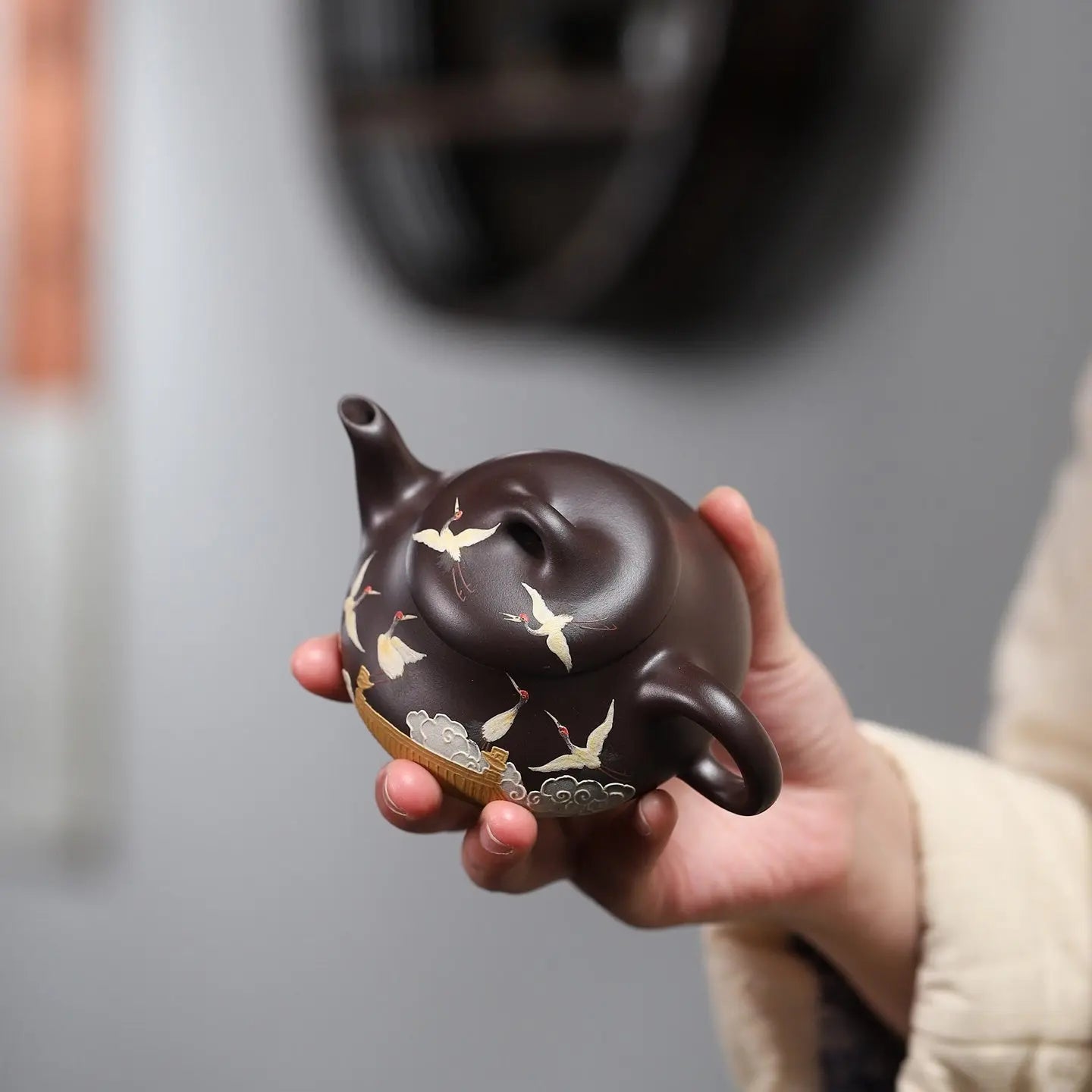 Han Tang Shi Piao 160cc - Yixing Handmade Teapot 江苏宜兴