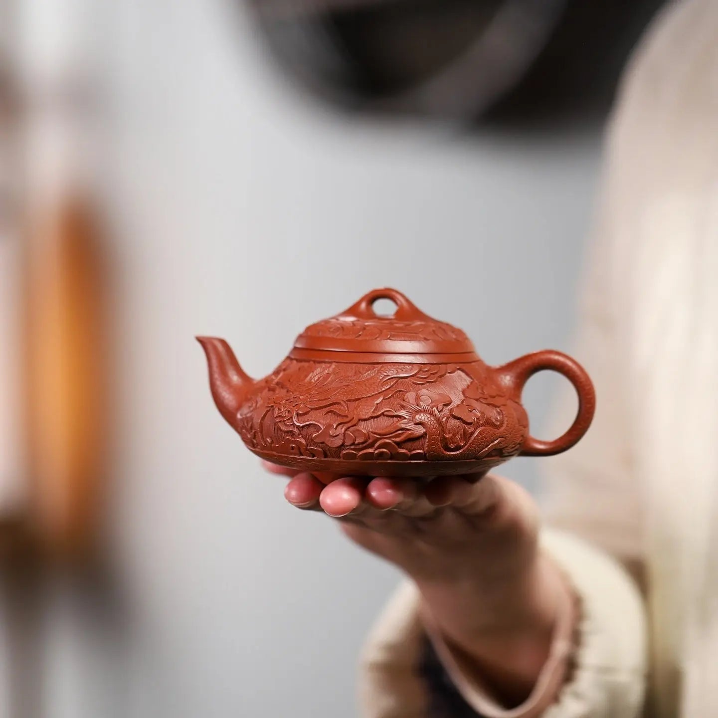 Han Tang Shi Piao 170cc - Yixing Handmade Teapot 江苏宜兴