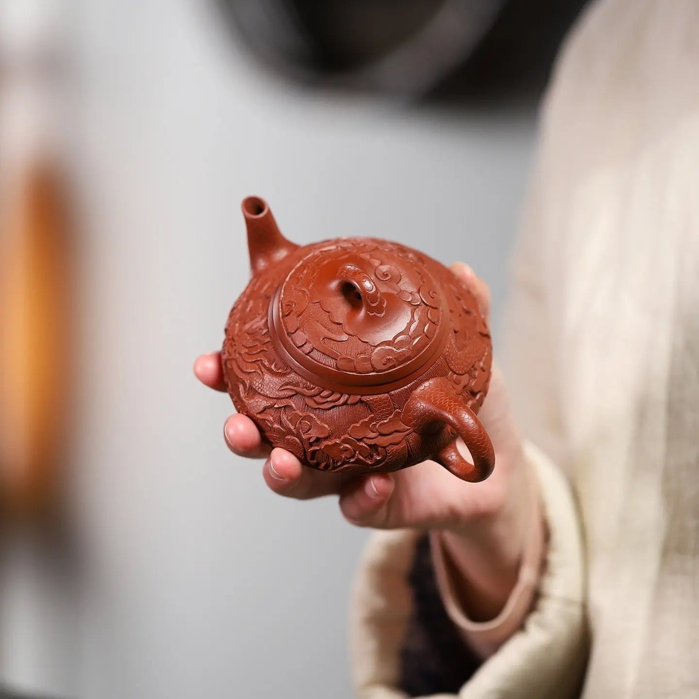 Han Tang Shi Piao 170cc - Yixing Handmade Teapot 江苏宜兴