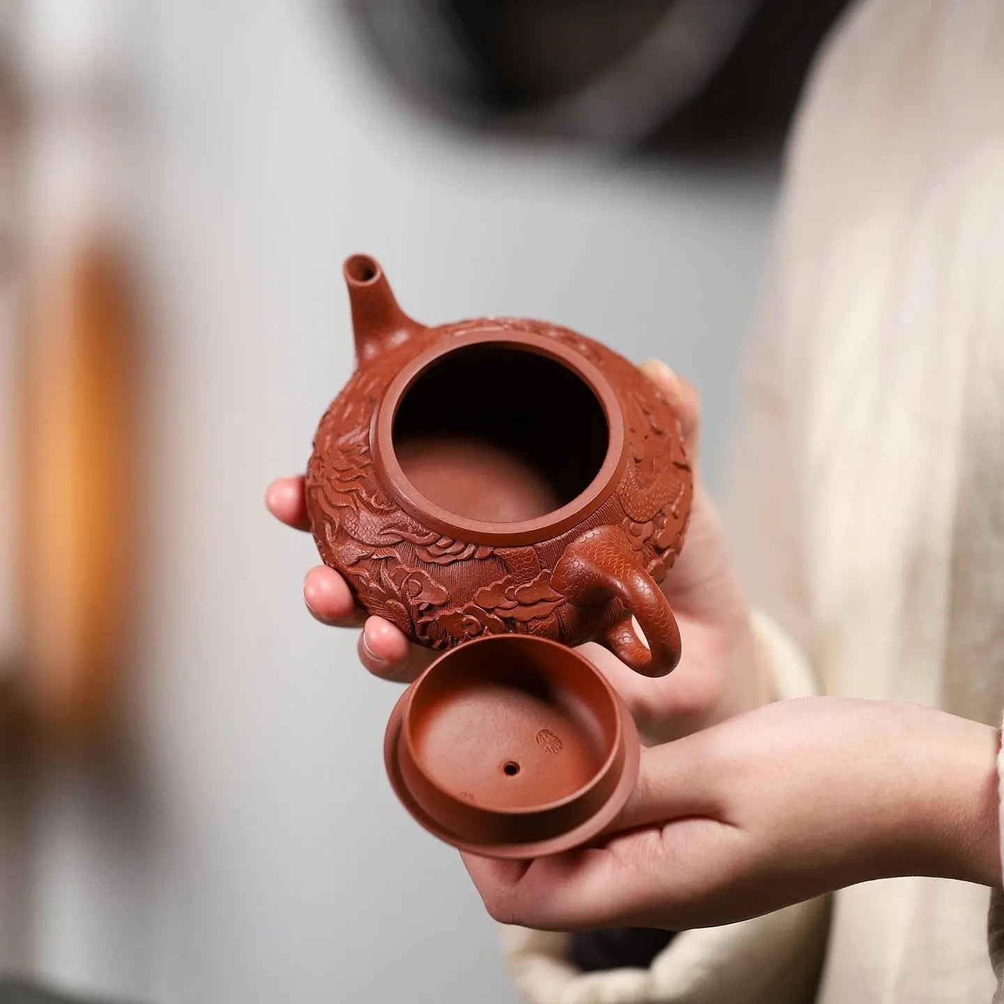 Han Tang Shi Piao 170cc - Yixing Handmade Teapot 江苏宜兴