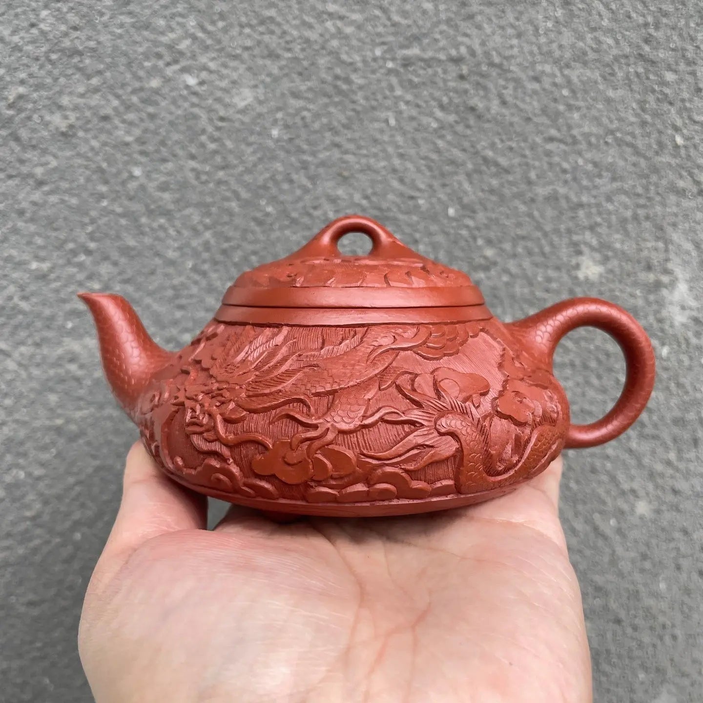 Han Tang Shi Piao 170cc - Yixing Handmade Teapot 江苏宜兴