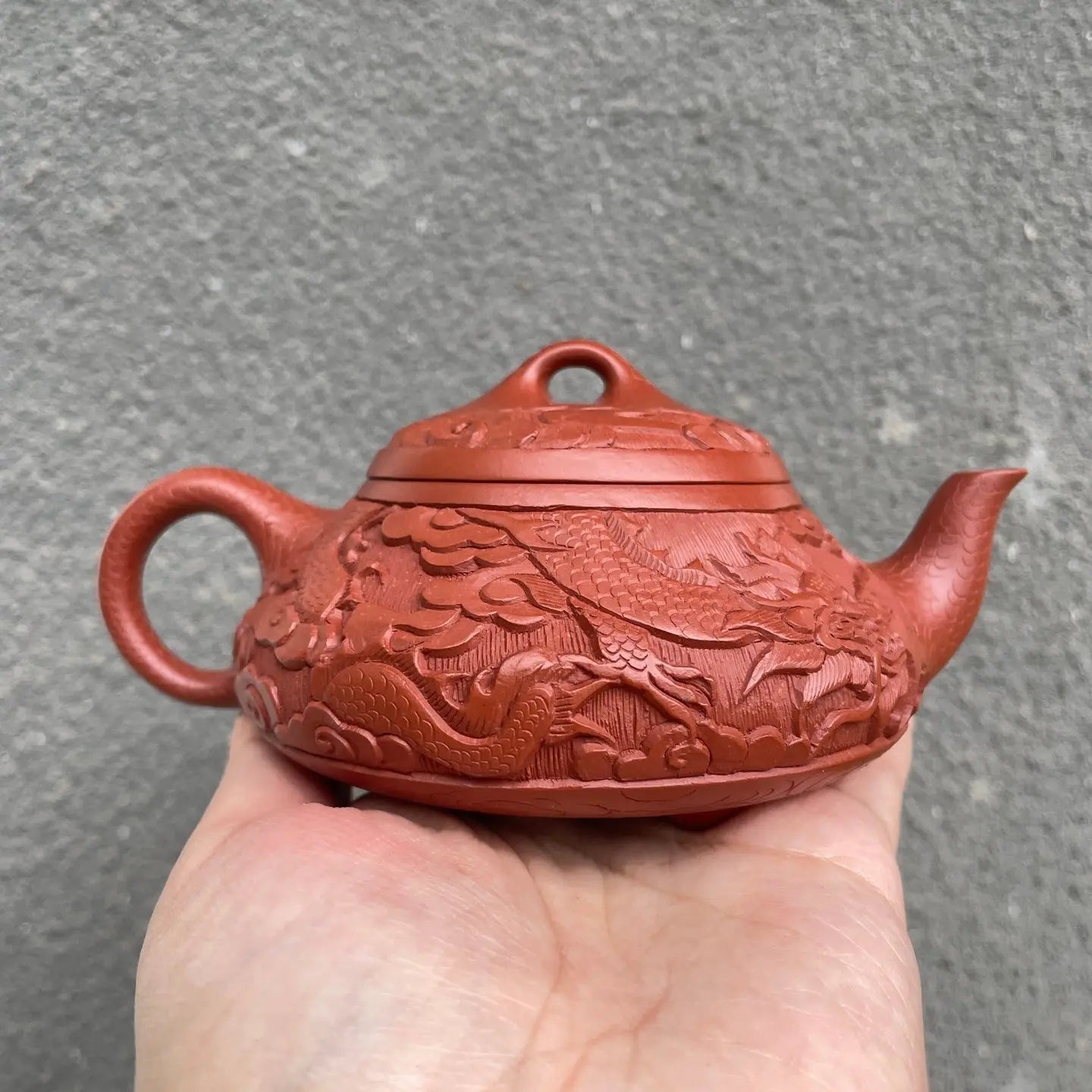 Han Tang Shi Piao 170cc - Yixing Handmade Teapot 江苏宜兴
