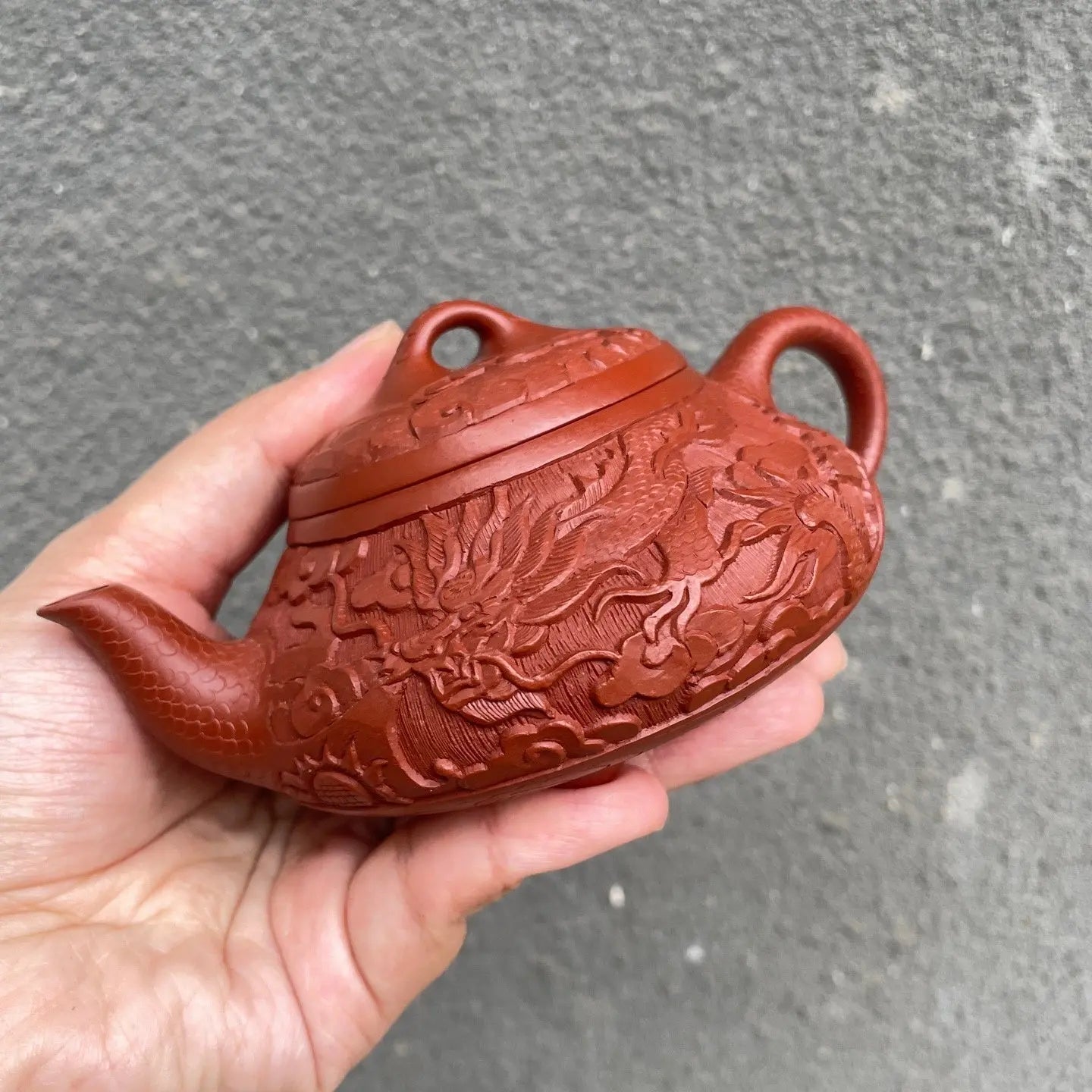 Han Tang Shi Piao 170cc - Yixing Handmade Teapot 江苏宜兴