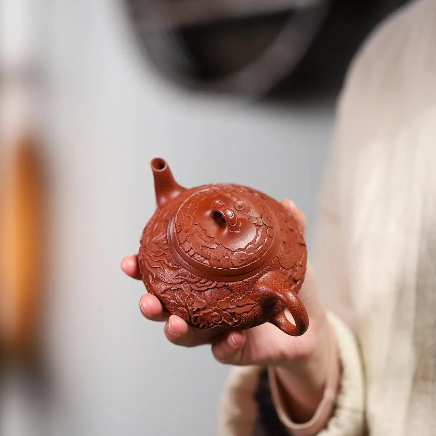Han Tang Shi Piao 170cc - Yixing Handmade Teapot 江苏宜兴
