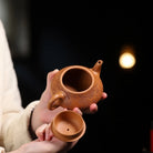Han Tang Shi Piao 210cc - Yixing Handmade Teapot 江苏宜兴