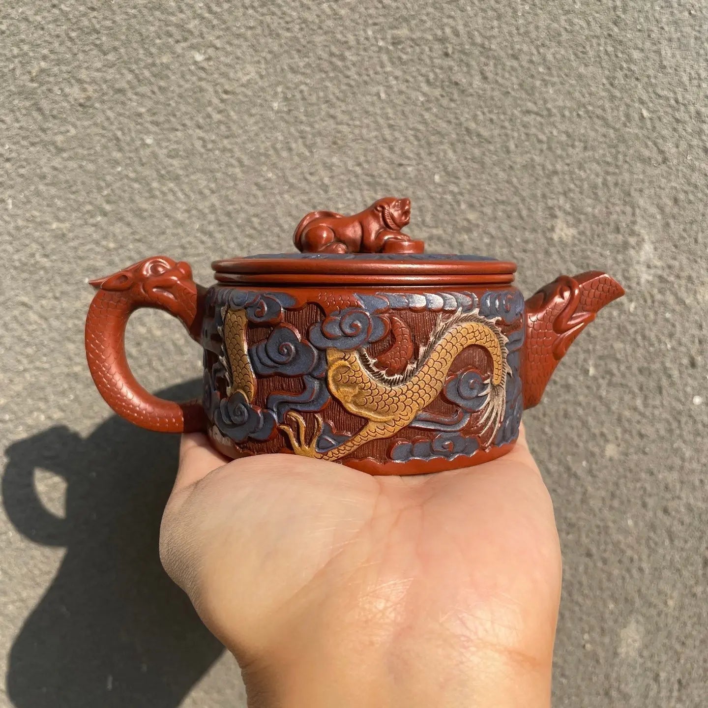Han Wa 180cc - Yixing Handmade Teapot 江苏宜兴