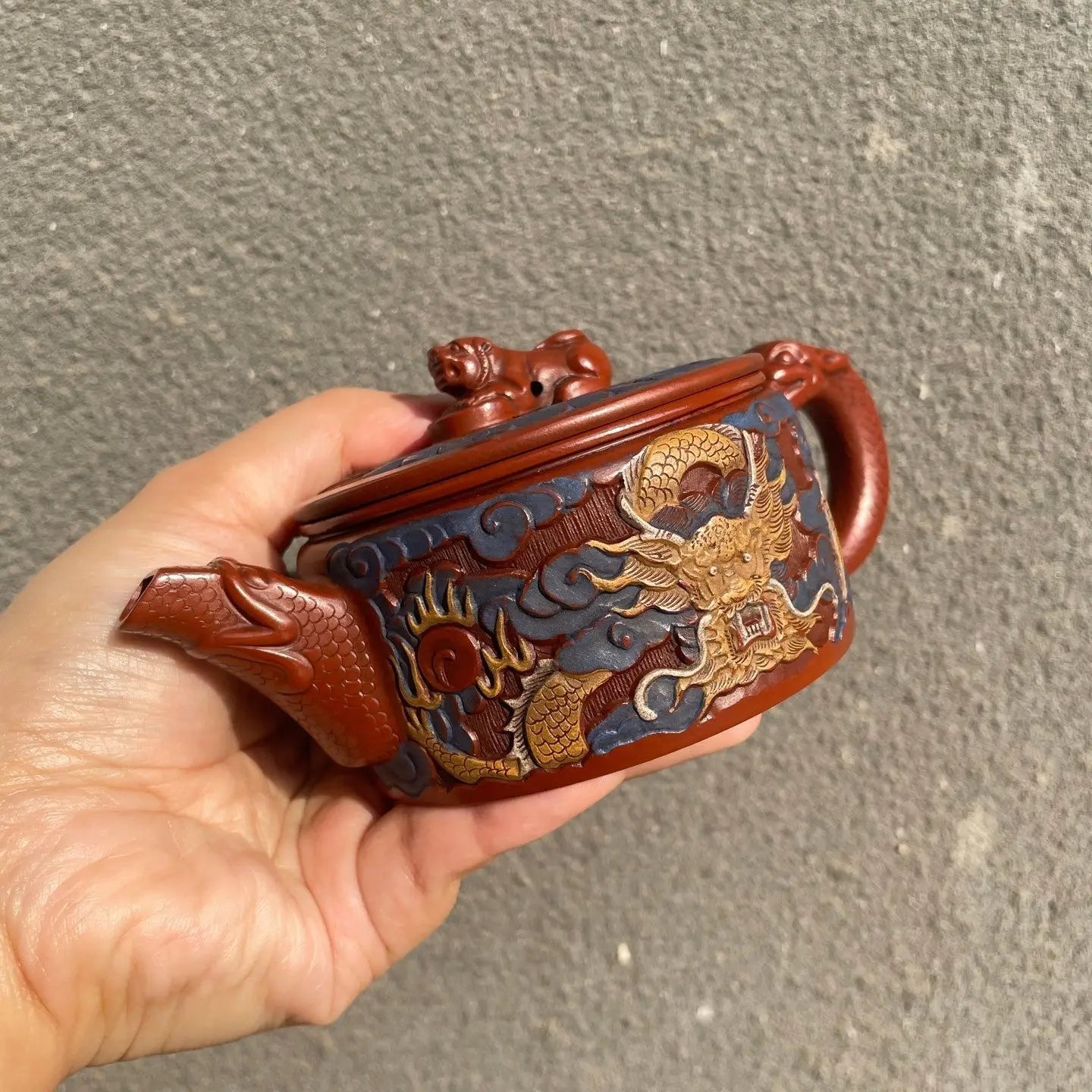 Han Wa 180cc - Yixing Handmade Teapot 江苏宜兴