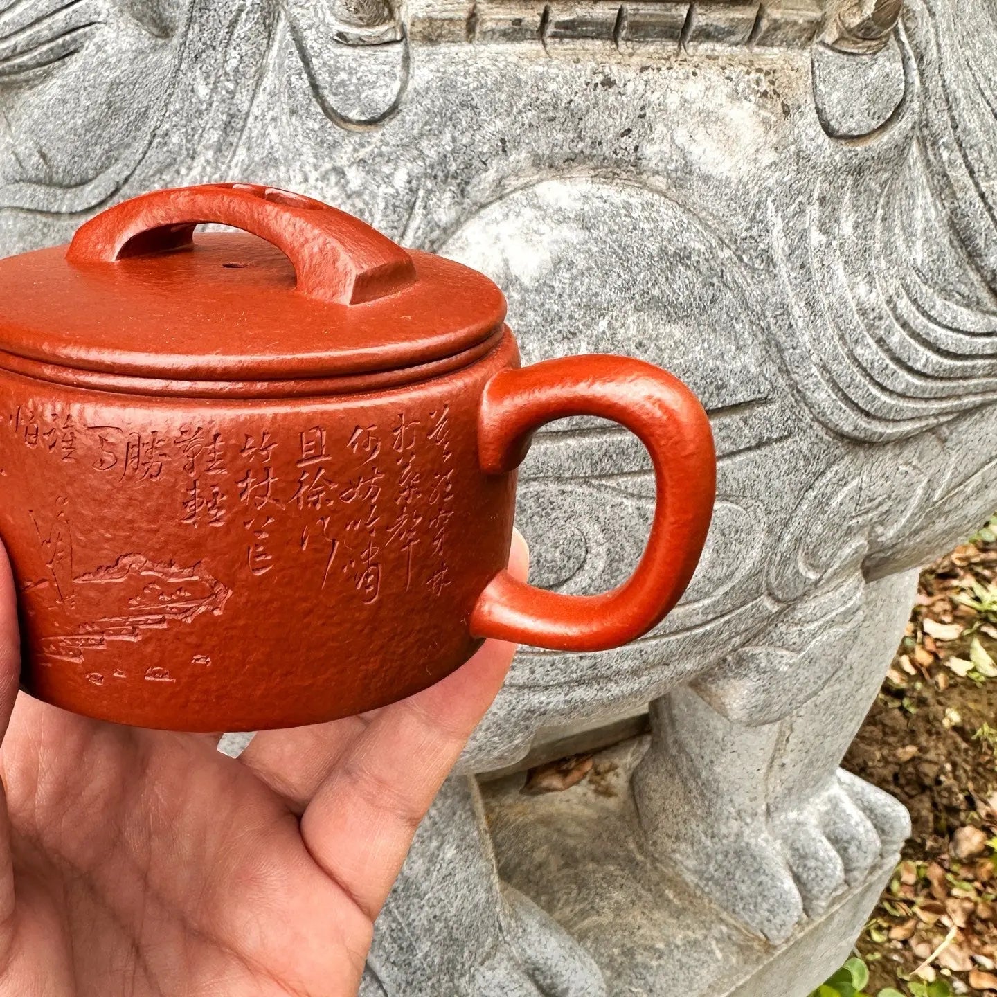 Han Wa 200cc - Yixing Handmade Teapot 江苏宜兴