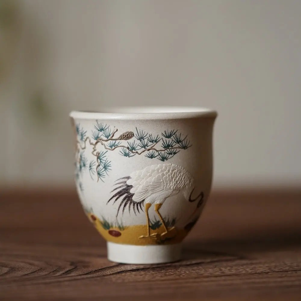 He He You Ming 120cc - Yixing Handmade Teacup 江苏宜兴