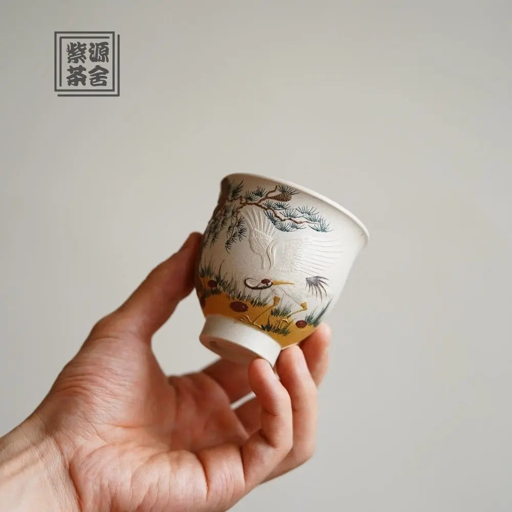 He He You Ming 120cc - Yixing Handmade Teacup 江苏宜兴
