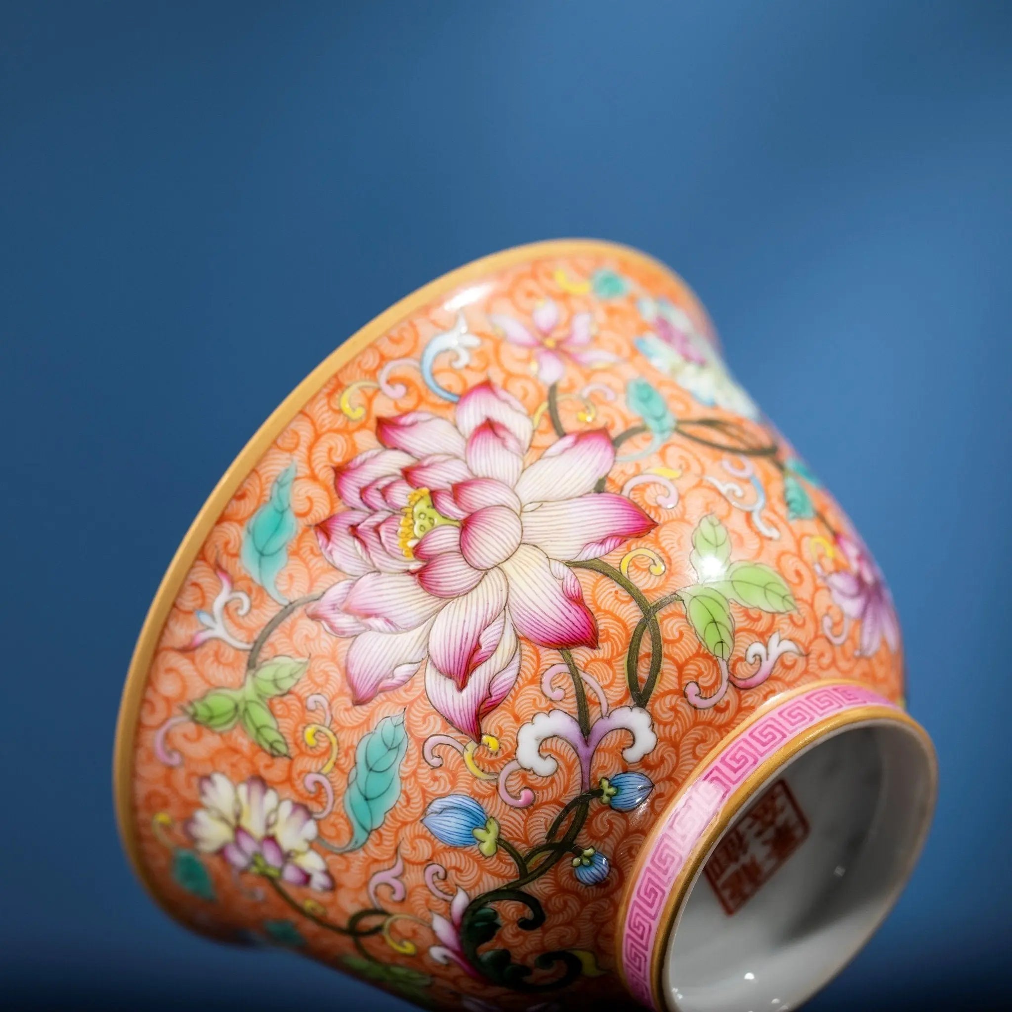 He Hua 120cc - Jing De Zhen Porcelain Teacup zycschina