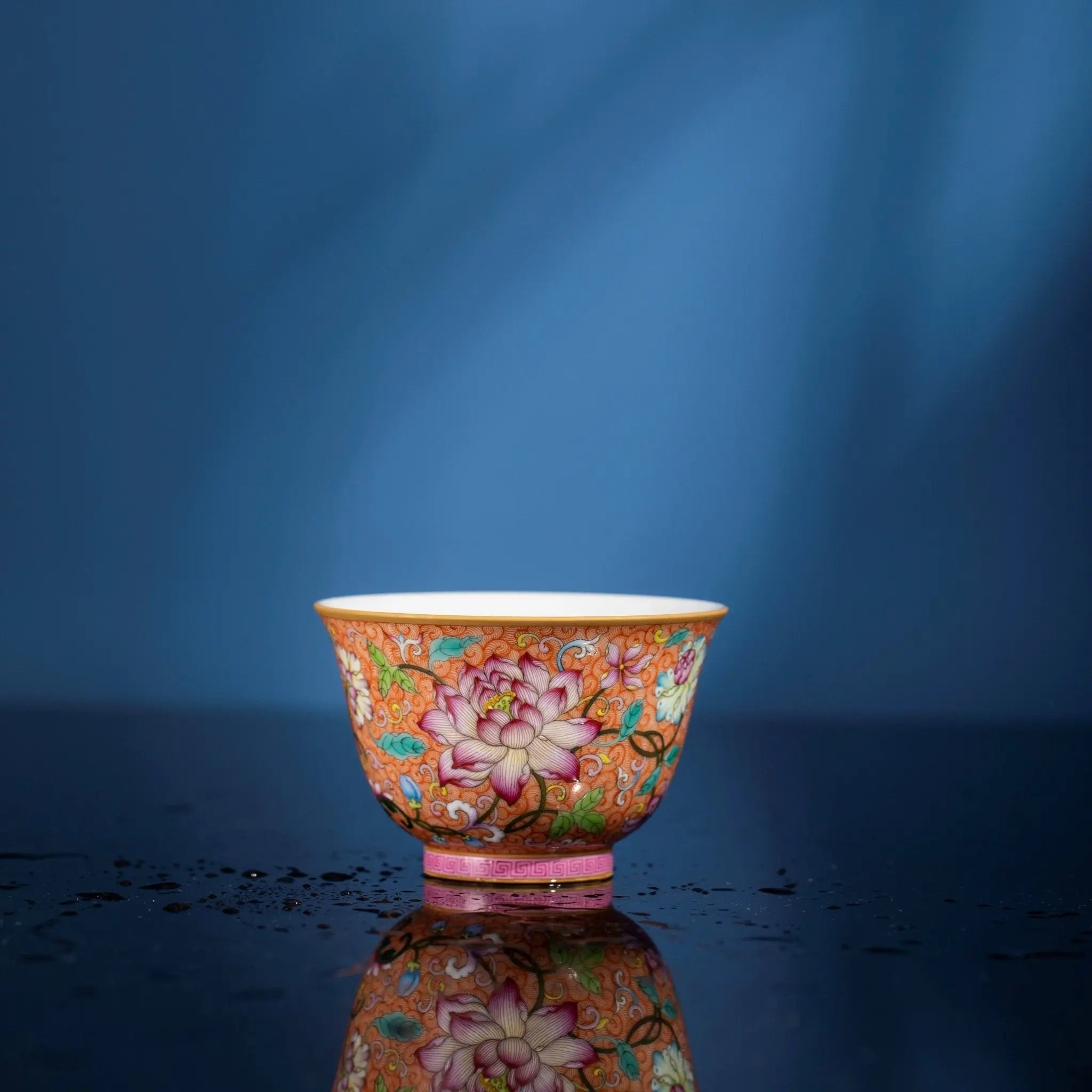 He Hua 120cc - Jing De Zhen Porcelain Teacup zycschina