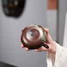 He Hua Fang Gu 220cc - Yixing Handmade Teapot 江苏宜兴
