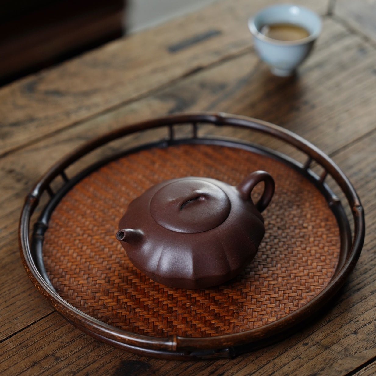 He Huan Zuan 200cc - Yixing Handmade Teapot 江苏宜兴