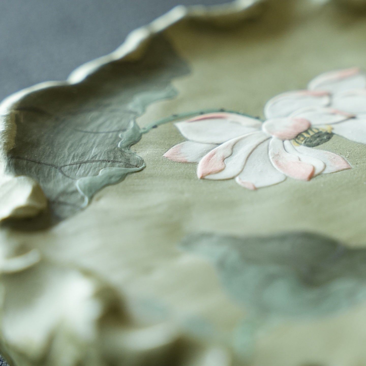 He Tang Lian Yun - Dry Bubble Tray 江苏宜兴