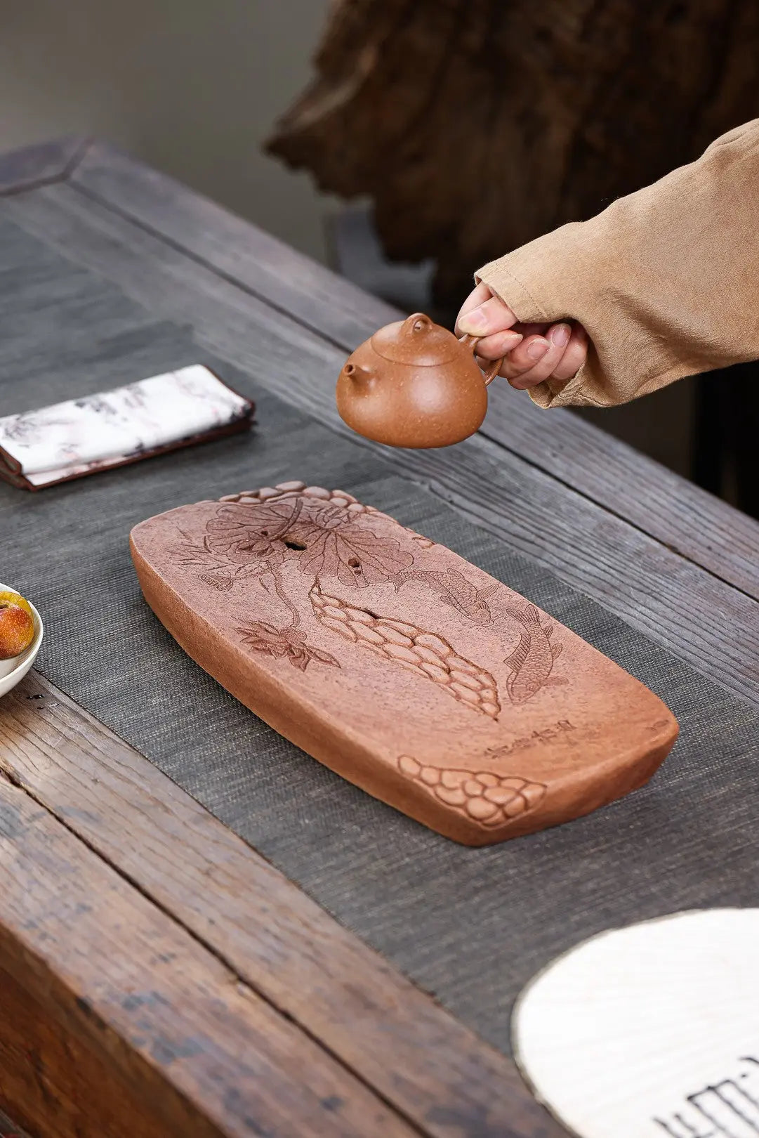 He Tang Qing Qu - Dry Bubble Tray 江苏宜兴