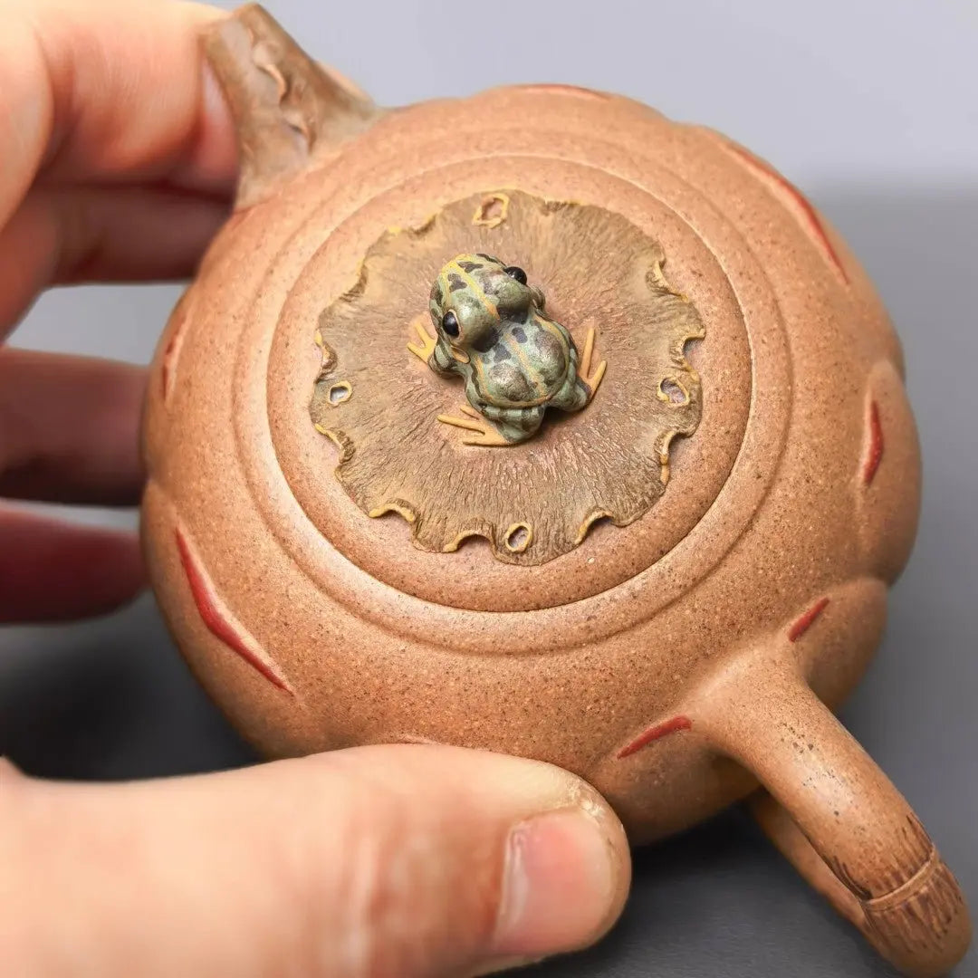 He Tang Wa Qu 130cc - Yixing Handmade Teapot 江苏宜兴