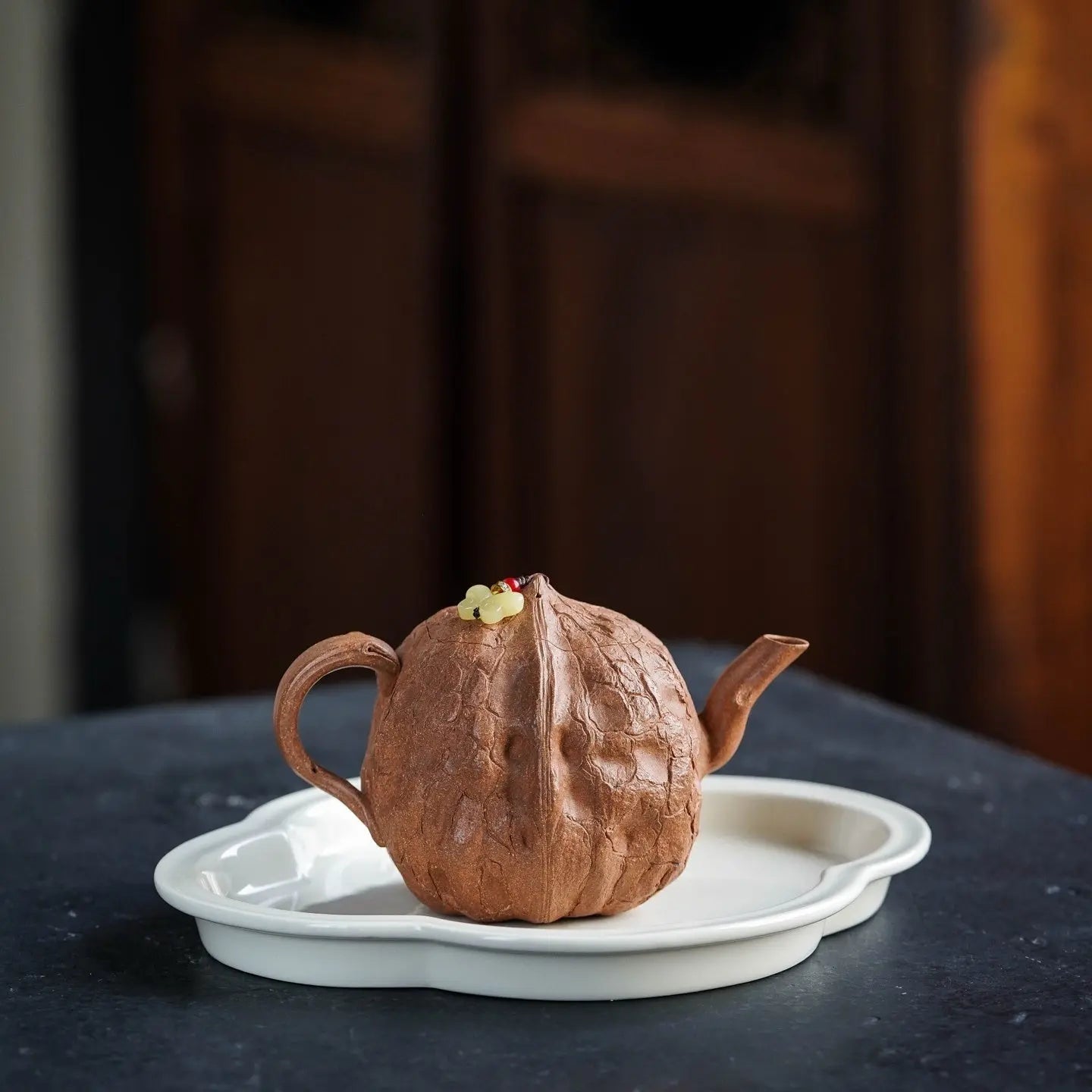 He Tao 160cc - Yixing Handmade Teapot 江苏宜兴
