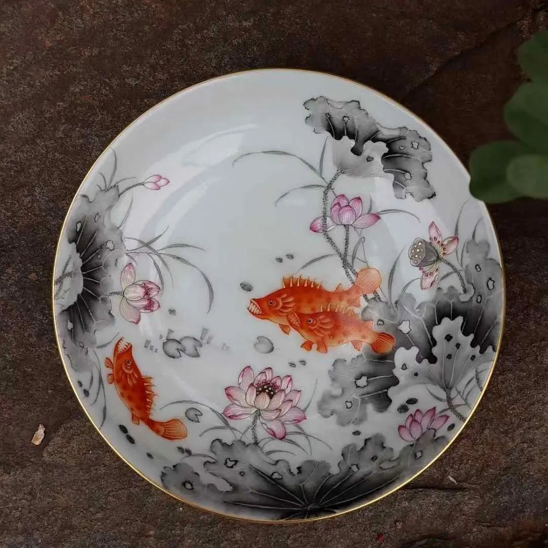 He Wei Gui 100cc - Jing De Zhen Porcelain Gaiwan zycschina