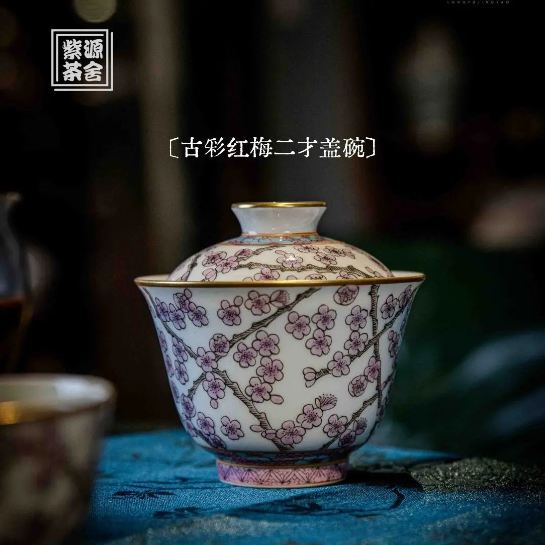 Hong Mei 125cc - Jing De Zhen Porcelain Gaiwan zycschina