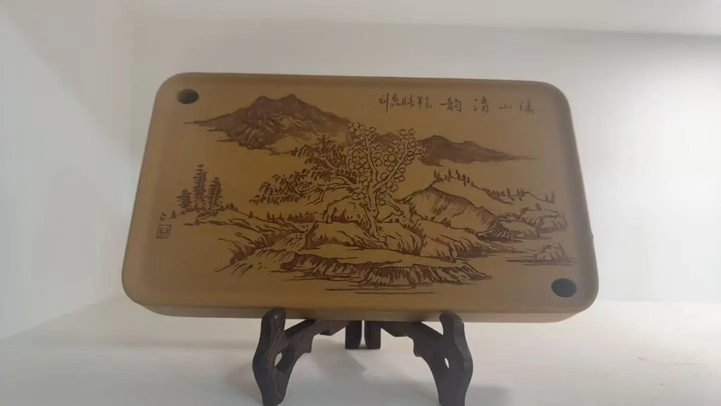 Hu Cheng - Dry Bubble Tray 江苏宜兴