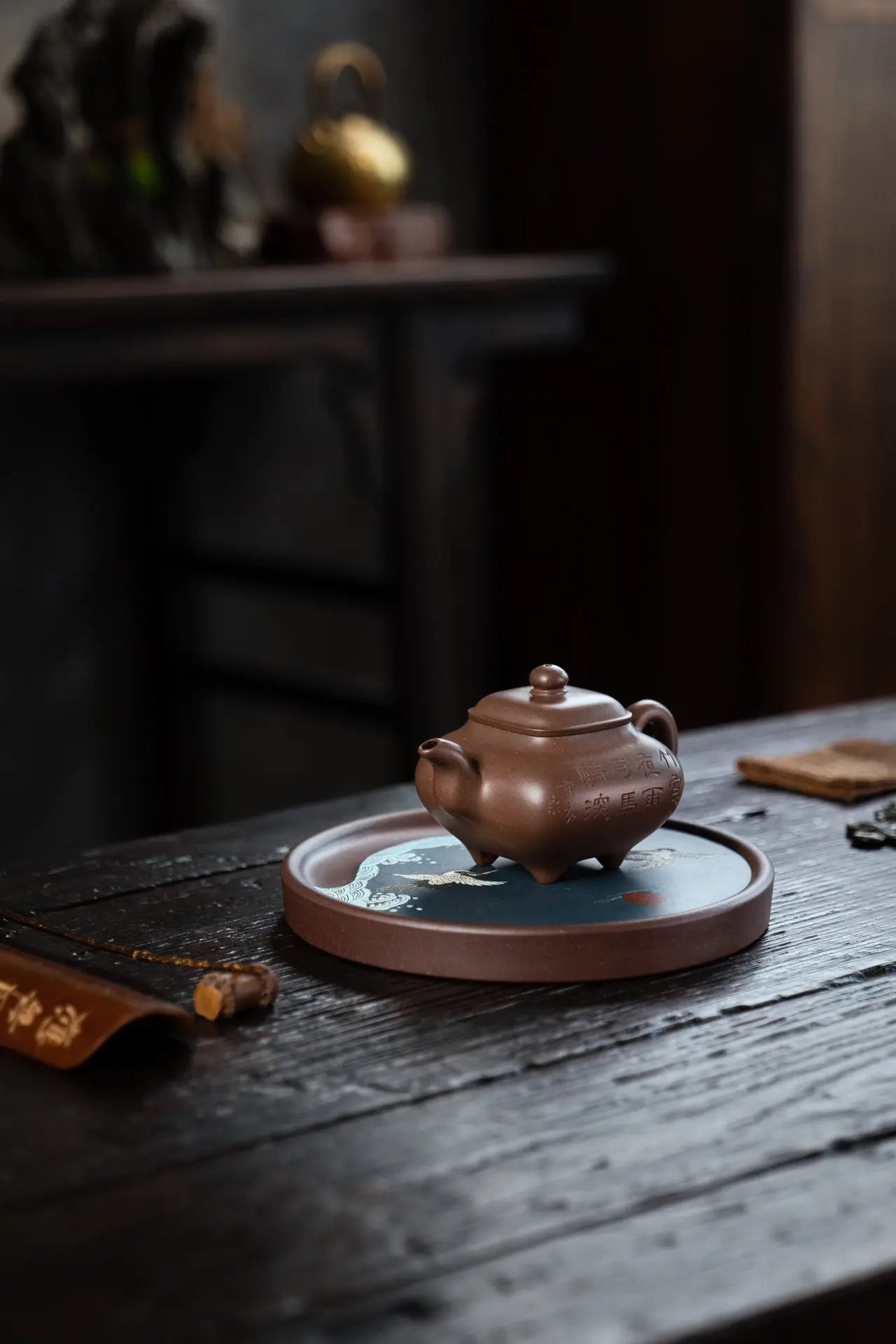 Hu Cheng - Dry Bubble Tray 江苏宜兴