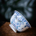 Hu Die 120cc - Jing De Zhen Porcelain Gaiwan 江苏宜兴