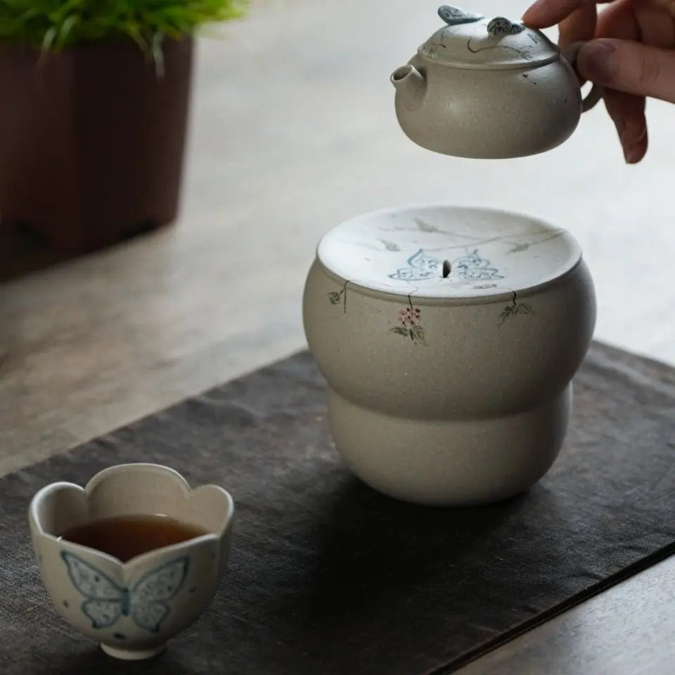 Hu Die Jian Shui - Dry Bubble Tray 江苏宜兴