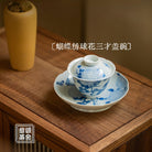 Hu Die Xiu Qiu Hua - Jing De Zhen Porcelain Gaiwan zycschina