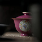 Hu Die/ Yu Tao 100cc - Jing De Zhen Porcelain Gaiwan zycschina