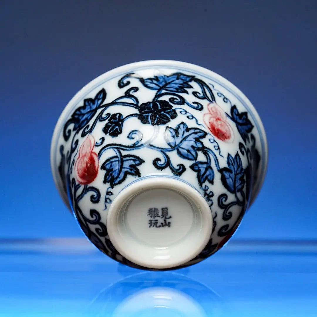 Hu Lu 120cc - Jing De Zhen Porcelain Gaiwan zycschina