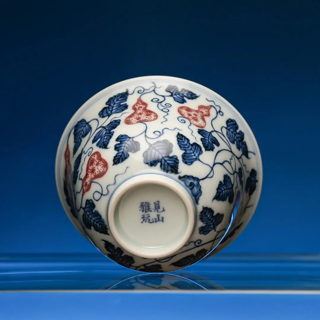 Hu Lu 140cc - Jing De Zhen Porcelain Gaiwan zycschina