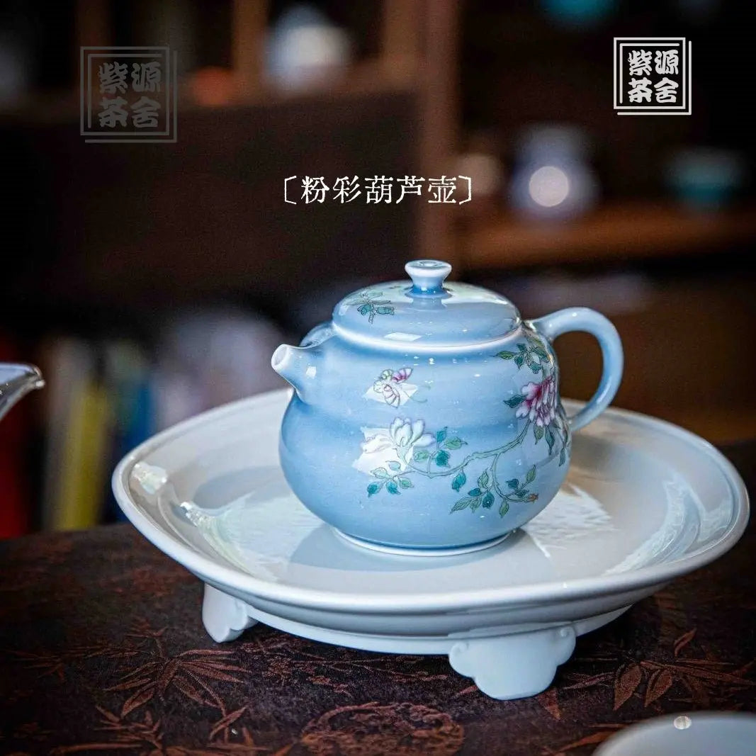 Hu Lu 175cc - Jing De Zhen Porcelain Teapot zycschina