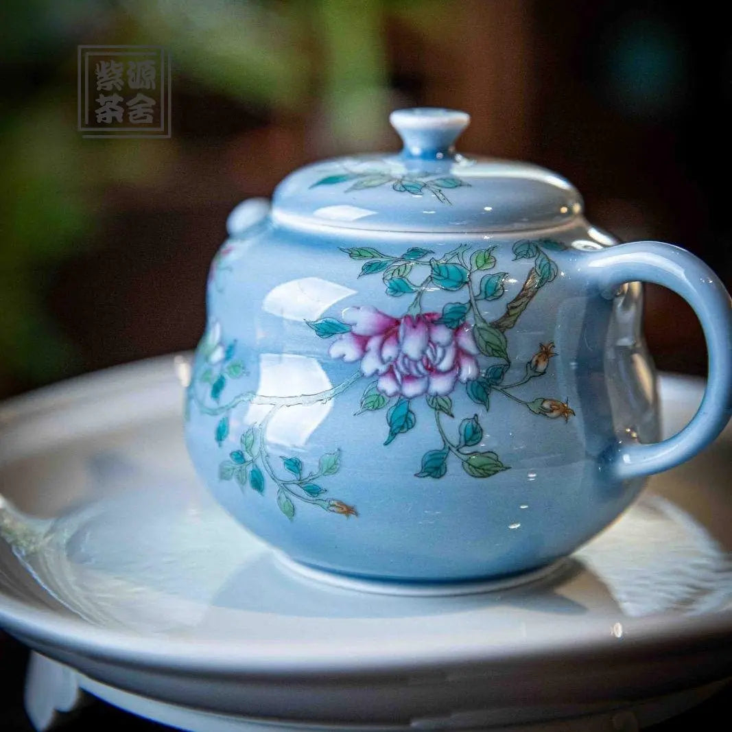 Hu Lu 175cc - Jing De Zhen Porcelain Teapot zycschina