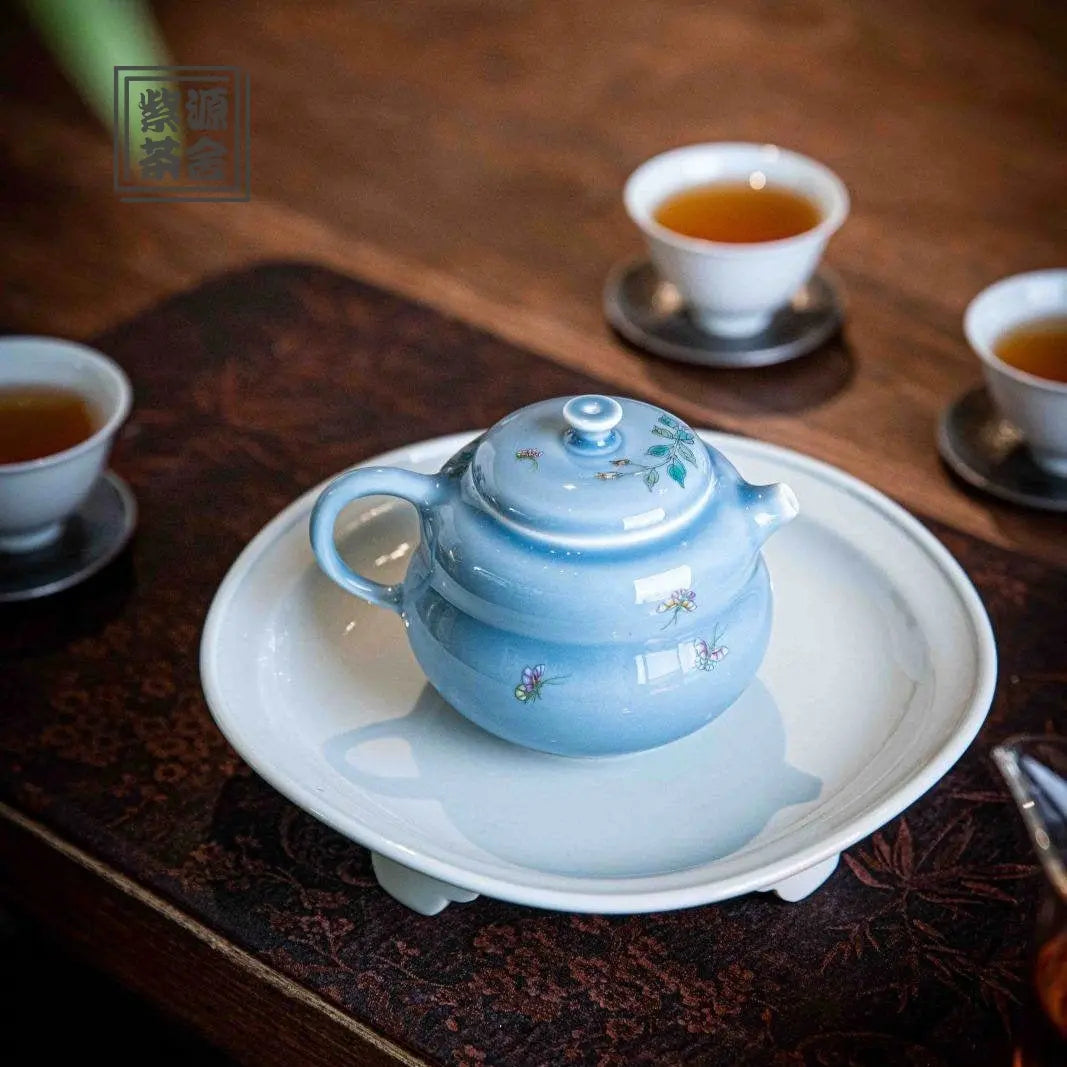 Hu Lu 175cc - Jing De Zhen Porcelain Teapot zycschina