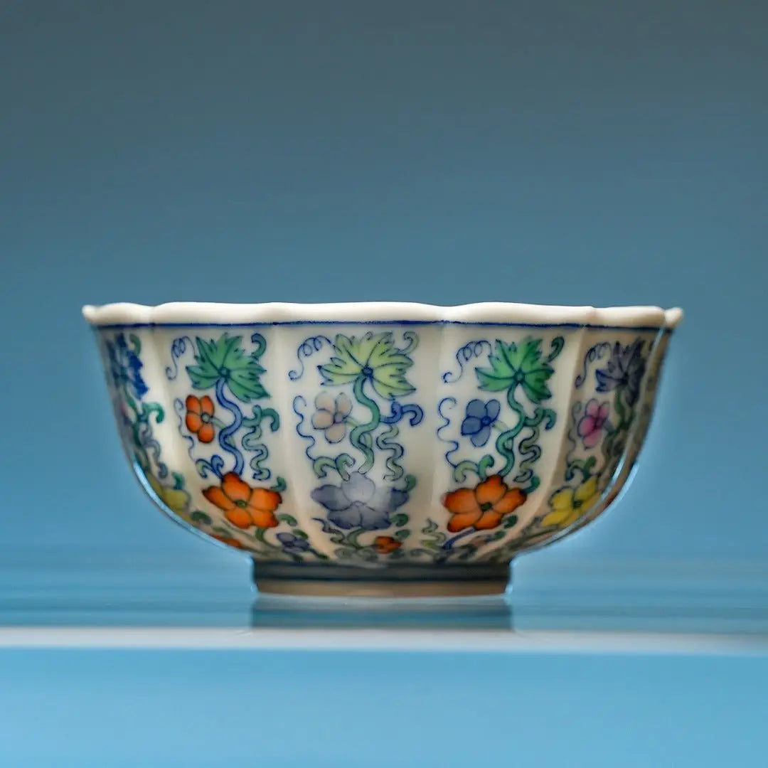 Hua Ban 170cc - Jing De Zhen Porcelain Gaiwan zycschina