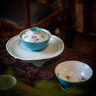 Hua Hui 100cc - Jing De Zhen Porcelain Gaiwan zycschina