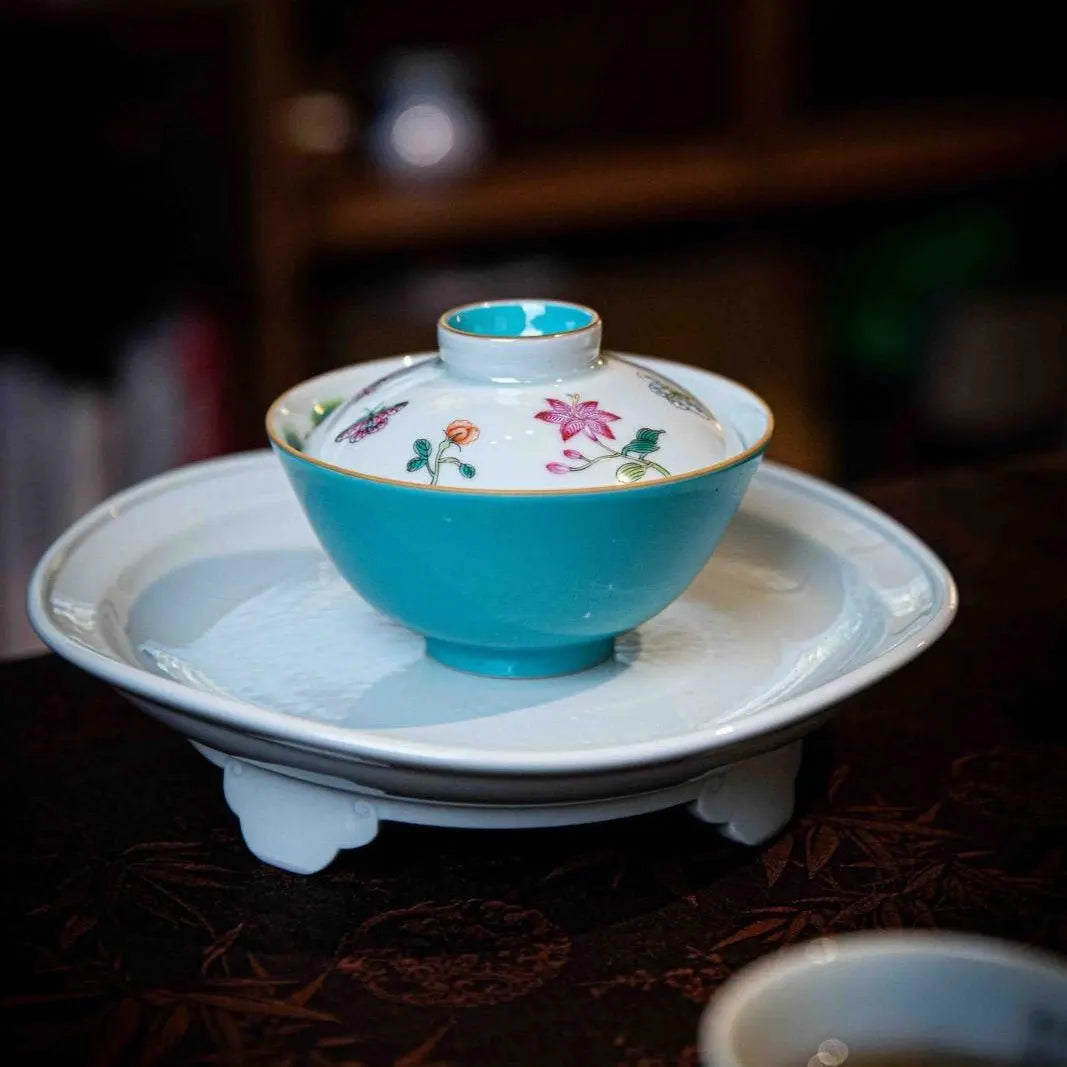 Hua Hui 100cc - Jing De Zhen Porcelain Gaiwan zycschina