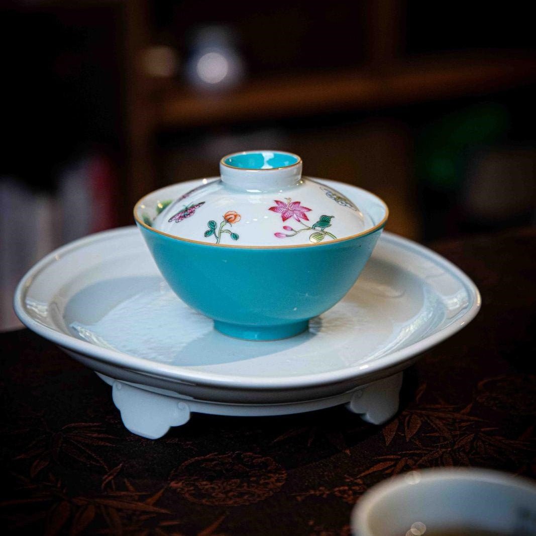 Hua Hui 100cc - Jing De Zhen Porcelain Gaiwan zycschina