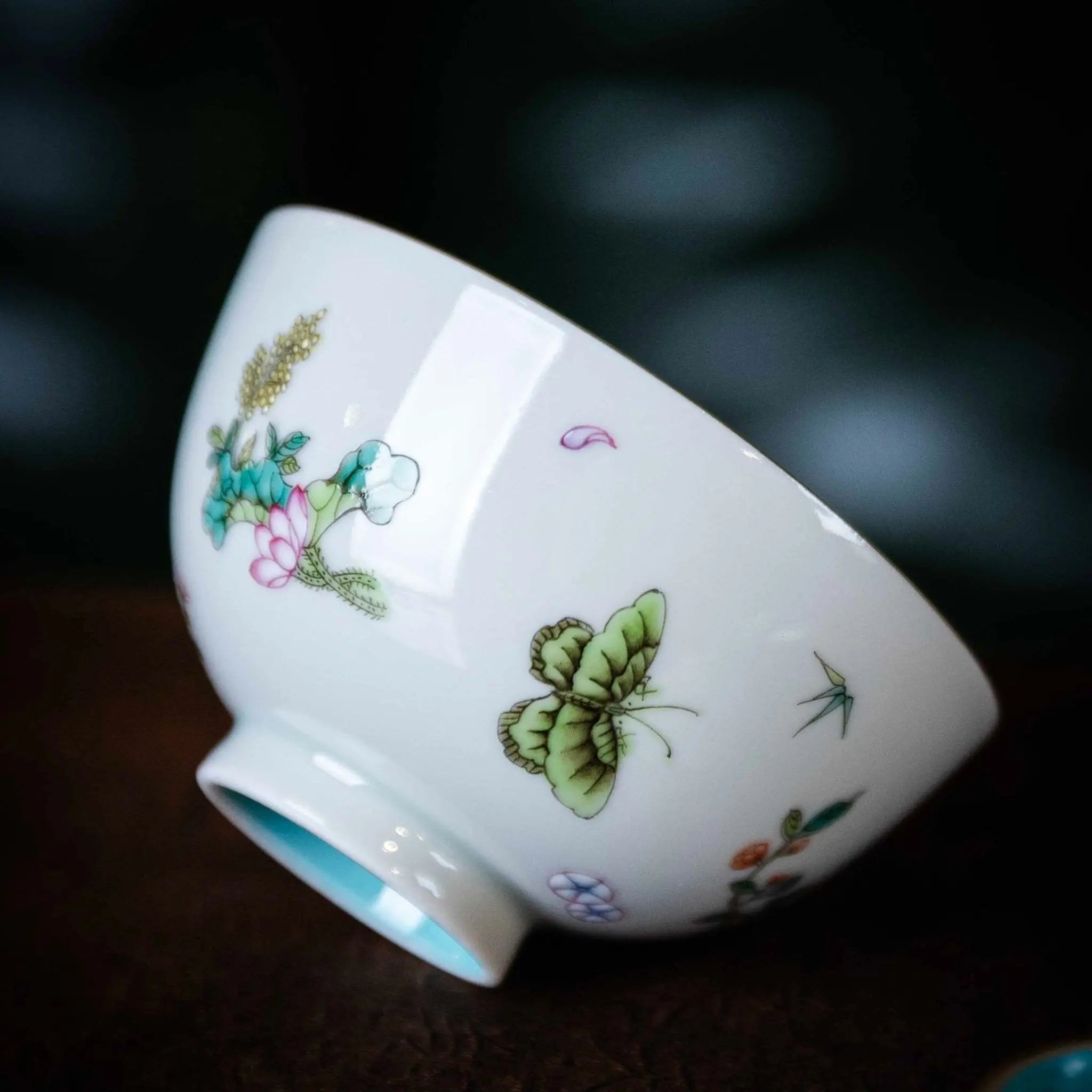 Hua Hui 110cc - Jing De Zhen Porcelain Gaiwan zycschina