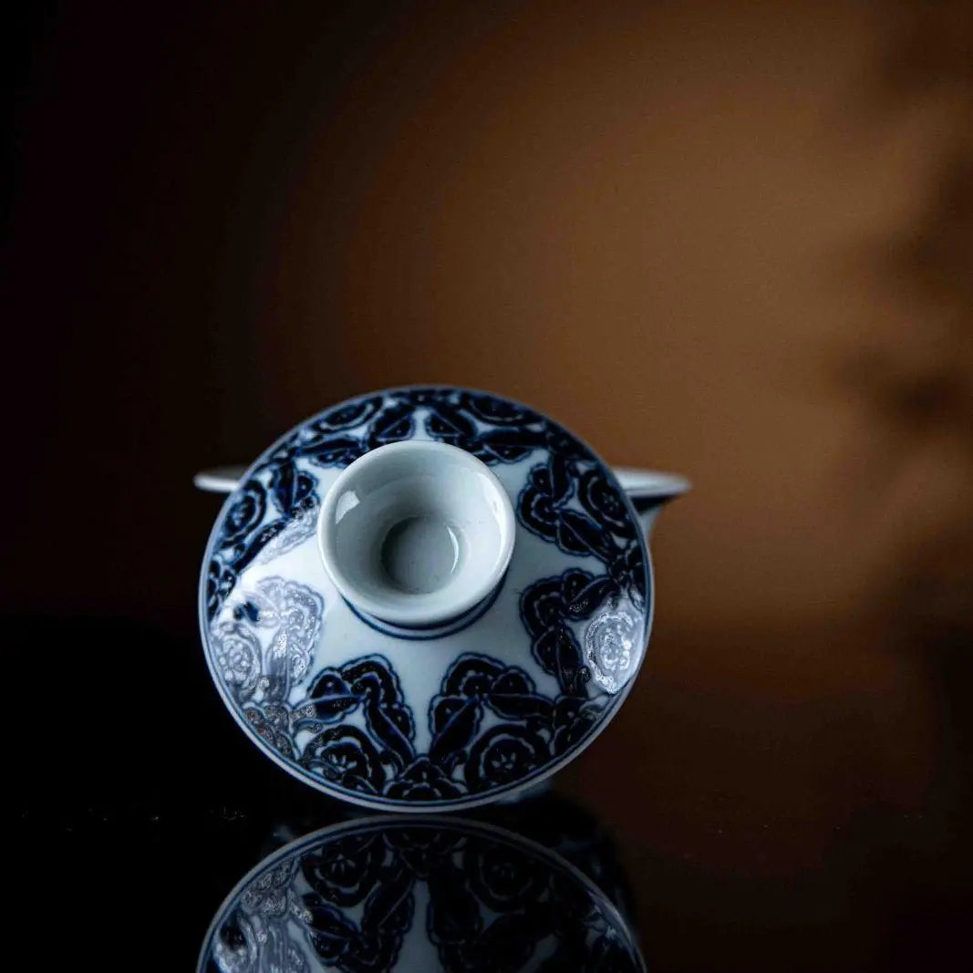 Hua Hui 125cc - Jing De Zhen Porcelain Gaiwan zycschina